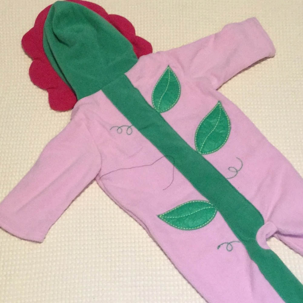 SOLD!!  Old Navy fleece flower costume - Picture 3 of 5